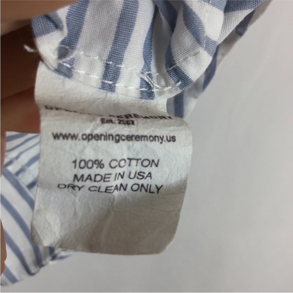Opening Ceremony Striped Zip Up Vest, medium - Picture 4 of 4